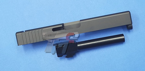 Detonator Aluminum Glock 17 Style Slide for Marui Glock 18C (Auto) - Click Image to Close